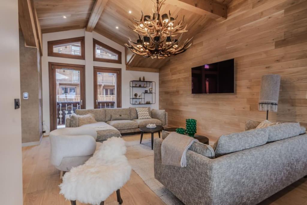 Le Glacier Pelve Courchevel 1650 - Five Bedrooms - Bed & Breakfast Экстерьер фото