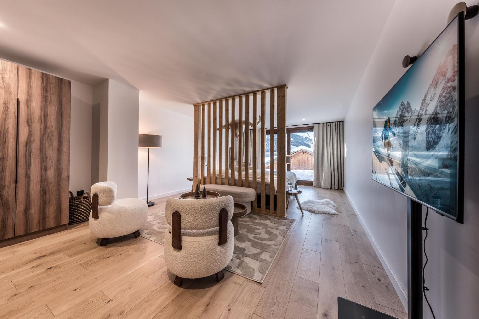 Le Glacier Pelve Courchevel 1650 - Five Bedrooms - Bed & Breakfast Экстерьер фото